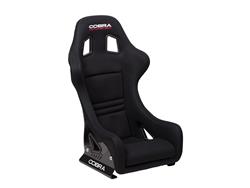 Cobra Suzuka PRO-FIT Fiberglass Race Black Spacer Fabric Seat SUPFSBKS-GRP