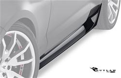Classic Design Concepts Side Rockers for 2015-2020 MUSTANG - 1511-7011-01