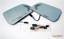 Classic Design Concepts Mustang Directional Mirrors for 2015-2019 MUSTANG - 1511-7053-01c