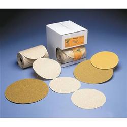 Carborundum Abrasives Carbo Gold Aluminum Oxide Resin Paper Stick-On Discs
