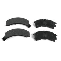 Centric C-Tek Semi-Metallic Brake Pads for 1984-1988 6000, 1984-1987 FIERO - 102.02620