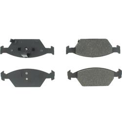 Centric C-Tek Semi-Metallic Brake Pads for 2010-2014 FIT - 102.15530