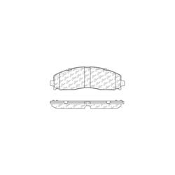 Centric C-Tek Semi-Metallic Brake Pads for 2012-2023 F-250 SUPER DUTY, 2012-2021 F-350 SUPER DUTY, 2013-2016 F-450 SUPER DUTY - 102.16910