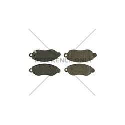 Centric C-Tek Semi-Metallic Brake Pads 102.17970