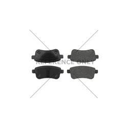 Centric C-Tek Semi-Metallic Brake Pads 102.18200