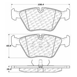 Centric C-Tek Ceramic Brake Pads 103.03941