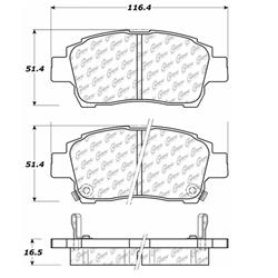 Centric C-Tek Ceramic Brake Pads 103.08220