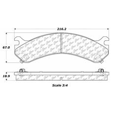 Centric C-Tek Ceramic Brake Pads 103.09090