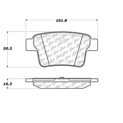 Centric C-Tek Ceramic Brake Pads 103.10710