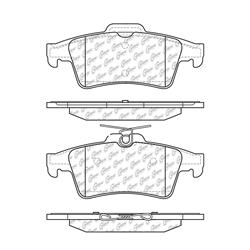 Centric C-Tek Ceramic Brake Pads 103.10950