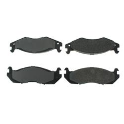 Centric Posi Quiet Semi-Metallic Brake Pads 104.02030