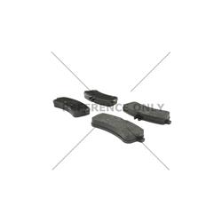 Centric Posi Quiet Semi-Metallic Brake Pads 104.16810