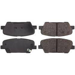 Centric Posi Quiet Ceramic Brake Pads for 2010-2016 SANTA FE, 2013-2016 SANTA FE SPORT, 2011-2015 SORENTO - 105.12842