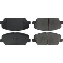 Centric Posi Quiet Ceramic Brake Pads for 2014-2016 FORTE, FORTE KOUP, FORTE5 - 105.17350