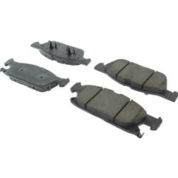 Centric Posi Quiet Ceramic Brake Pads for 2017-2020 CONTINENTAL, MKZ, 2017-2019 FUSION - 105.18181