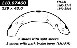Centric C-Tek Standard Brake Shoes for 2001-2002 OPTIMA, 1999-2002 SONATA - 110.07460