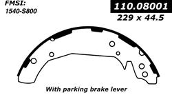 Centric Premium Brake Shoes 111.08001