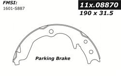 Centric Premium Brake Shoes 111.08870