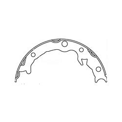 Centric Premium Brake Shoes 111.10220