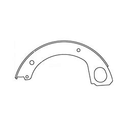 Centric Parts Brake Shoes 111.10450