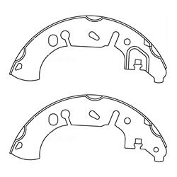 Centric Premium Brake Shoes 111.10461