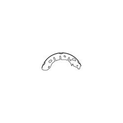 Centric Premium Brake Shoes for 2015-2022 PROMASTER CITY - 111.10800