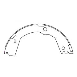 Centric Premium Brake Shoes for 2015-2022 CANYON, COLORADO - 111.10820