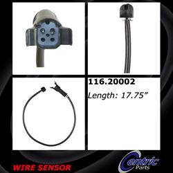 Centric Brake Pad Wear Sensors 116.20002