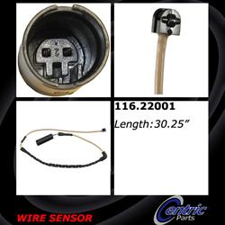 Centric Brake Pad Wear Sensors for 2003-2012 RANGE ROVER - 116.22001