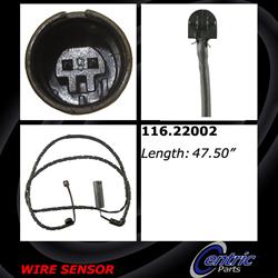 Centric Brake Pad Wear Sensors for 2003-2005 RANGE ROVER - 116.22002