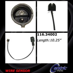 Centric Brake Pad Wear Sensors 116.34002