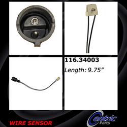 Centric Brake Pad Wear Sensors 116.34003