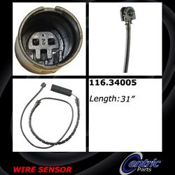 Centric Brake Pad Wear Sensors 116.34005