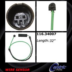 Centric Brake Pad Wear Sensors for 1995-1999 M3, 1998-2002 Z3 - 116.34007
