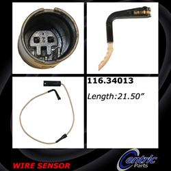 Centric Brake Pad Wear Sensors 116.34013