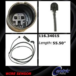 Centric Brake Pad Wear Sensors 116.34015
