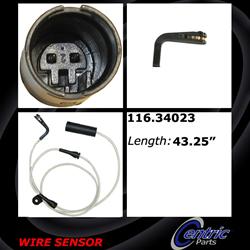 Centric Brake Pad Wear Sensors for 2001-2003 525I, 1999-2000 528I, 1999-2003 540I - 116.34023