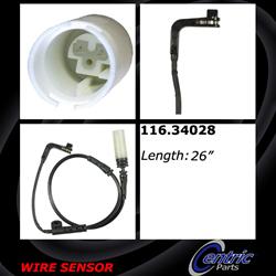 Centric Brake Pad Wear Sensors 116.34028
