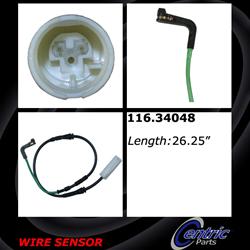 Centric Brake Pad Wear Sensors for 2011 1 SERIES M, 2008-2013 M3 - 116.34048