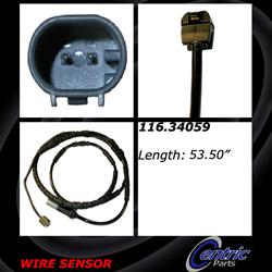 Centric Brake Pad Wear Sensors 116.34059