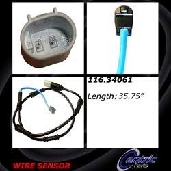 Centric Brake Pad Wear Sensors 116.34061