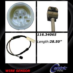 Centric Brake Pad Wear Sensors 116.34065