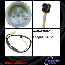 Centric Brake Pad Wear Sensors 116.34067