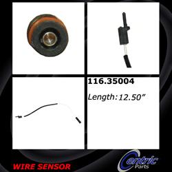 Centric Brake Pad Wear Sensors 116.35004
