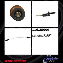 Centric Brake Pad Wear Sensors 116.35009