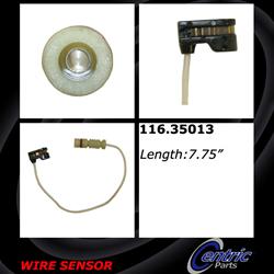 Centric Brake Pad Wear Sensors 116.35013