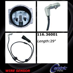 Centric Brake Pad Wear Sensors for 1997-2001 CATERA - 116.36001
