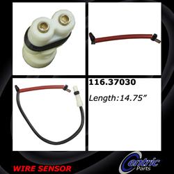 Centric Brake Pad Wear Sensors for 2005-2007 BOXSTER, 2006-2007 CAYMAN - 116.37030
