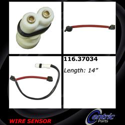 Centric Brake Pad Wear Sensors 116.37034