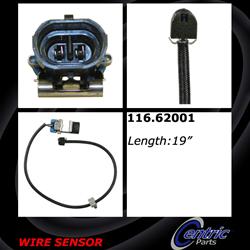 Centric Brake Pad Wear Sensors for 1998-2003 SEVILLE - 116.62001